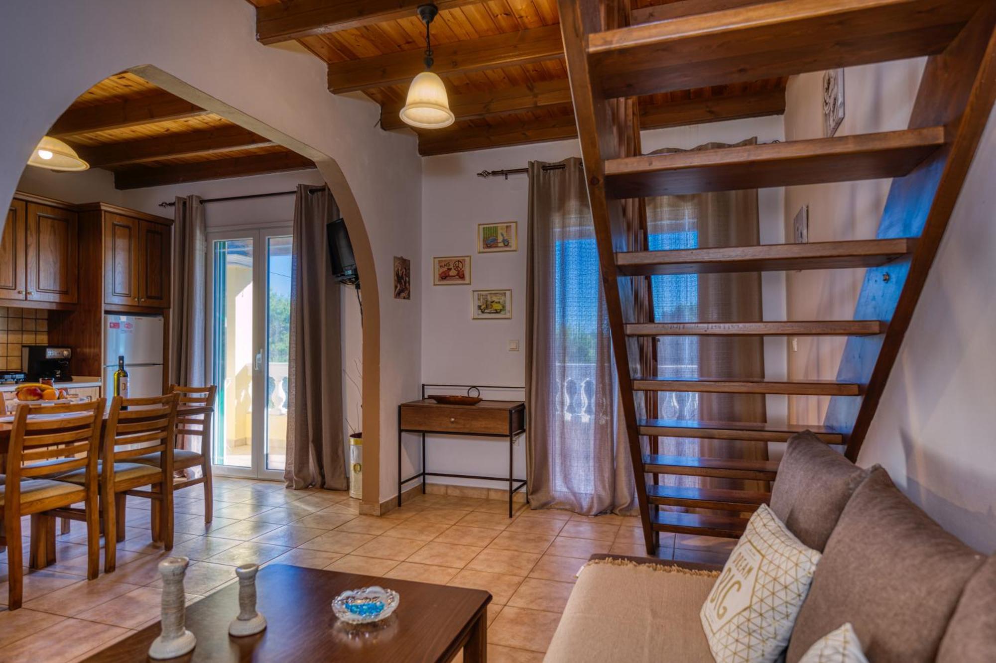 Stefanias Appartments Ágios Matthaíos Esterno foto